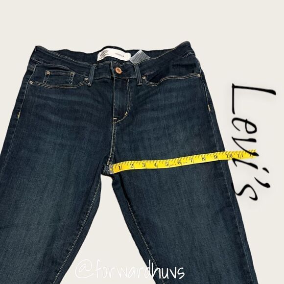 Levi’s Mid Rise Slim Jeans Size 10 Short - Picture 10 of 13